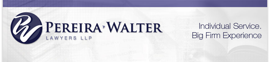 Pereira Walter Law Firm Mississauga